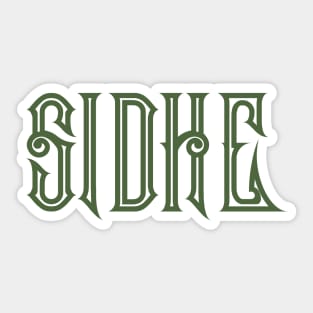 Sidhe Sticker